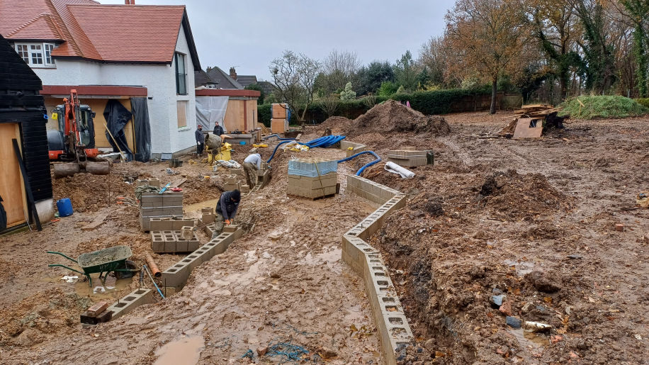 Cookham Garden Construction